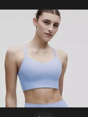 NWT Lululemon Like a Cloud Longline Bra B/C Dot Size 8